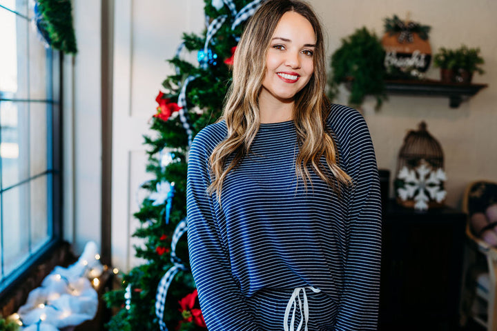 Z Supply: Staying In Stripe Top in Eclipse ZLT233648