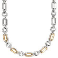 Load image into Gallery viewer, Brighton: Medici Link Two Tone Necklace
