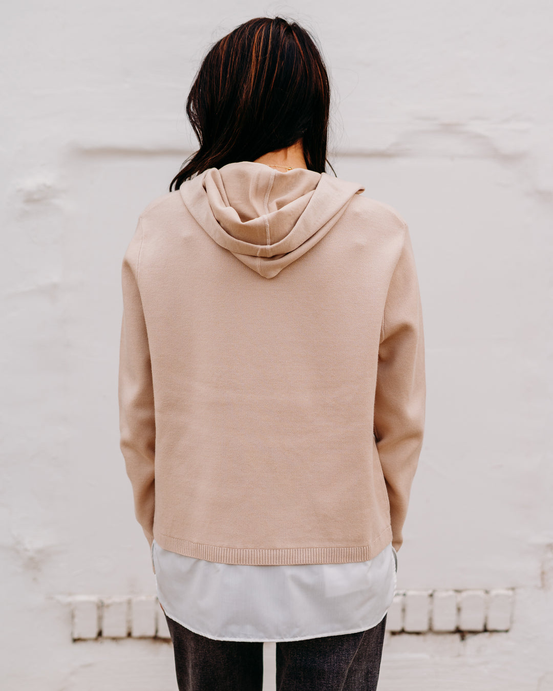 Another Love: Shayna Hoodie in Almond