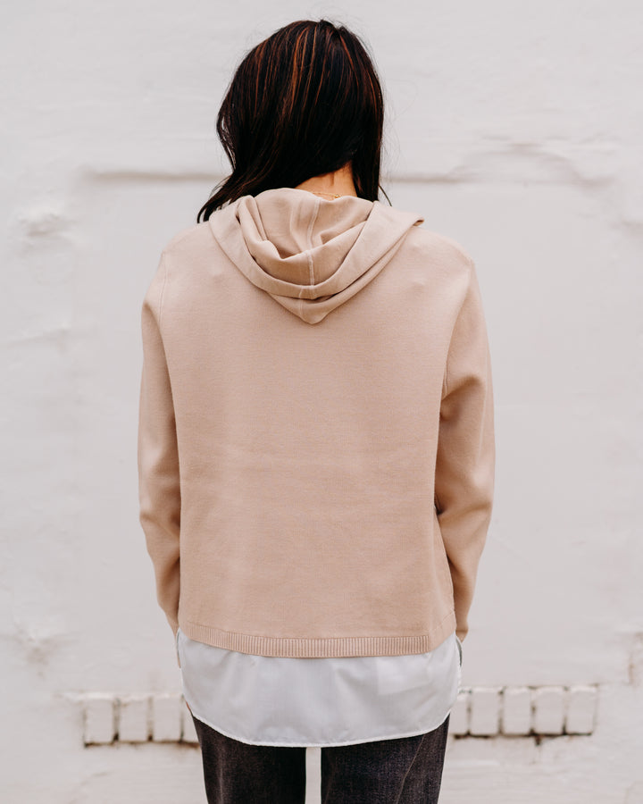Another Love: Shayna Hoodie in Almond