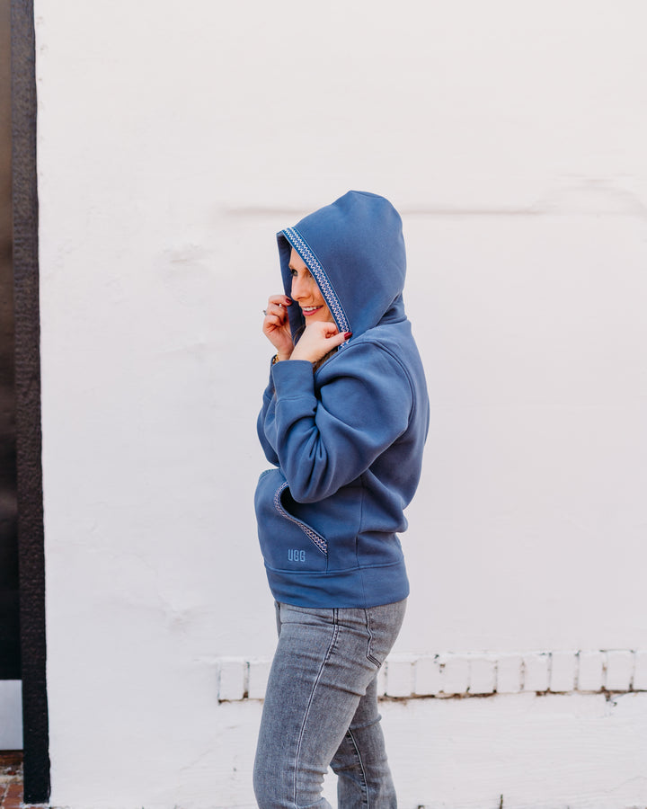 UGG: Tasmen Hoodie in Dark Wave