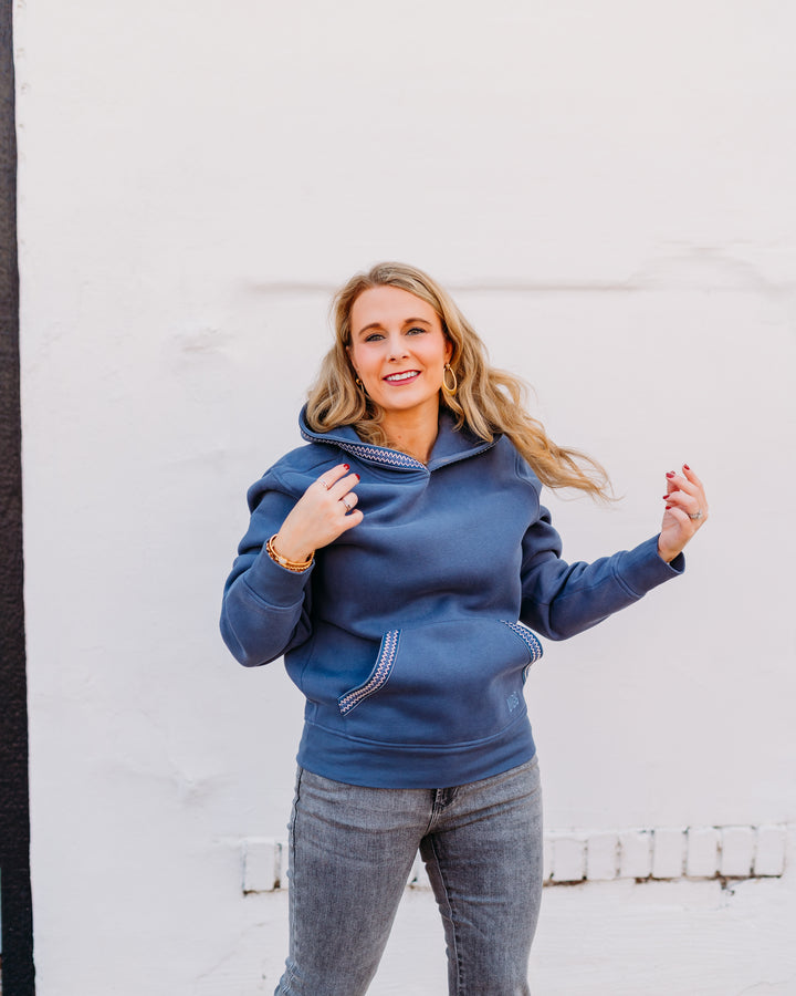 UGG: Tasmen Hoodie in Dark Wave