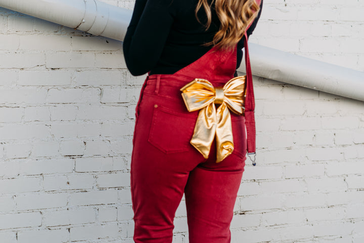 Judy Blue: Maroon Overalls