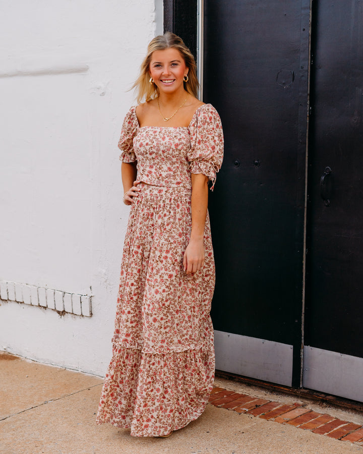 Z Supply: Mora Maxi Skirt in Sandshell (ZK263619S)