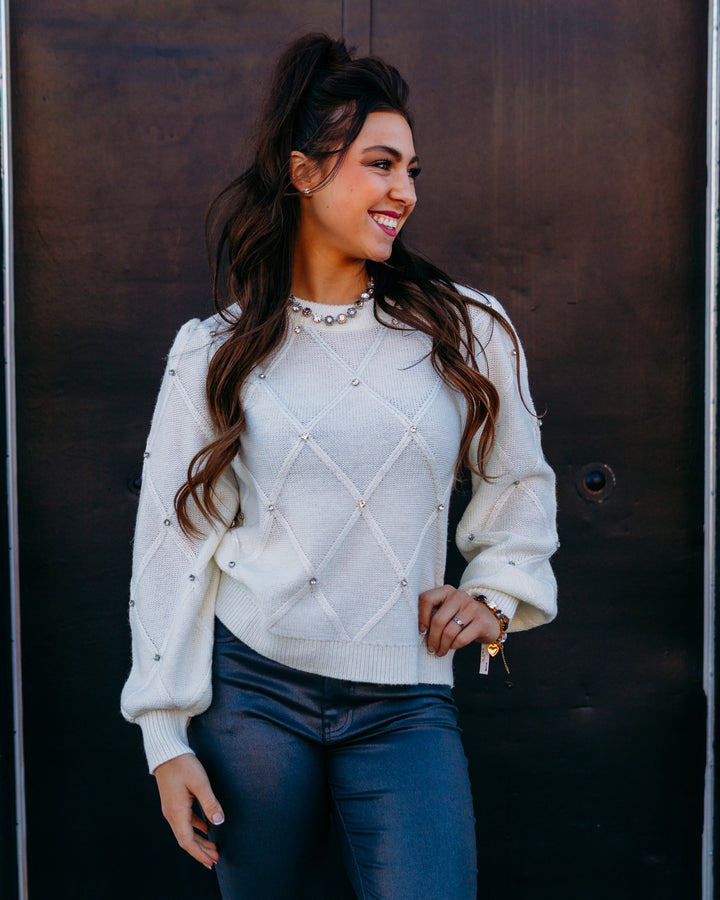 Another Love: Zenia Sweater in Vintage Cream