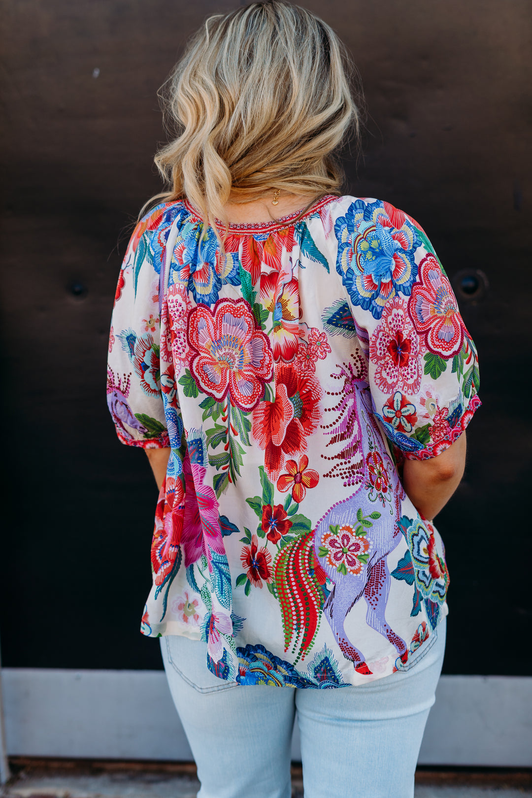 Johnny Was: Avah Button Down Shirt Kallie C15925-4