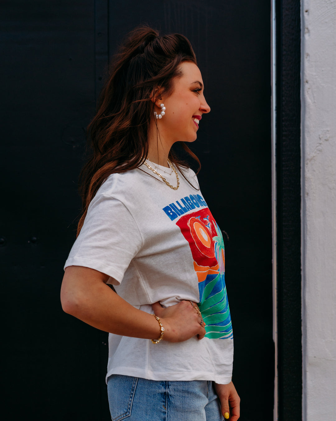 Billabong: Highs And Lows Ss Tee in Salt Crystal (BL000520W)