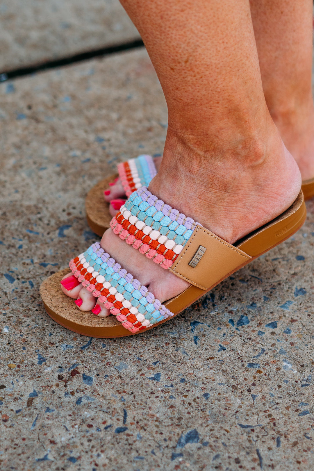 Reef: Cushion Vista Multi Textile Sandals