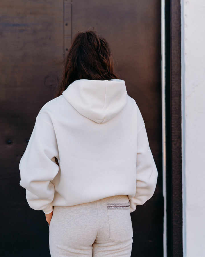 UGG: UGG Logo Hoodie in Nimbus