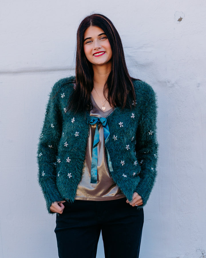 Another Love: Serafina Cardigan in Rainforest