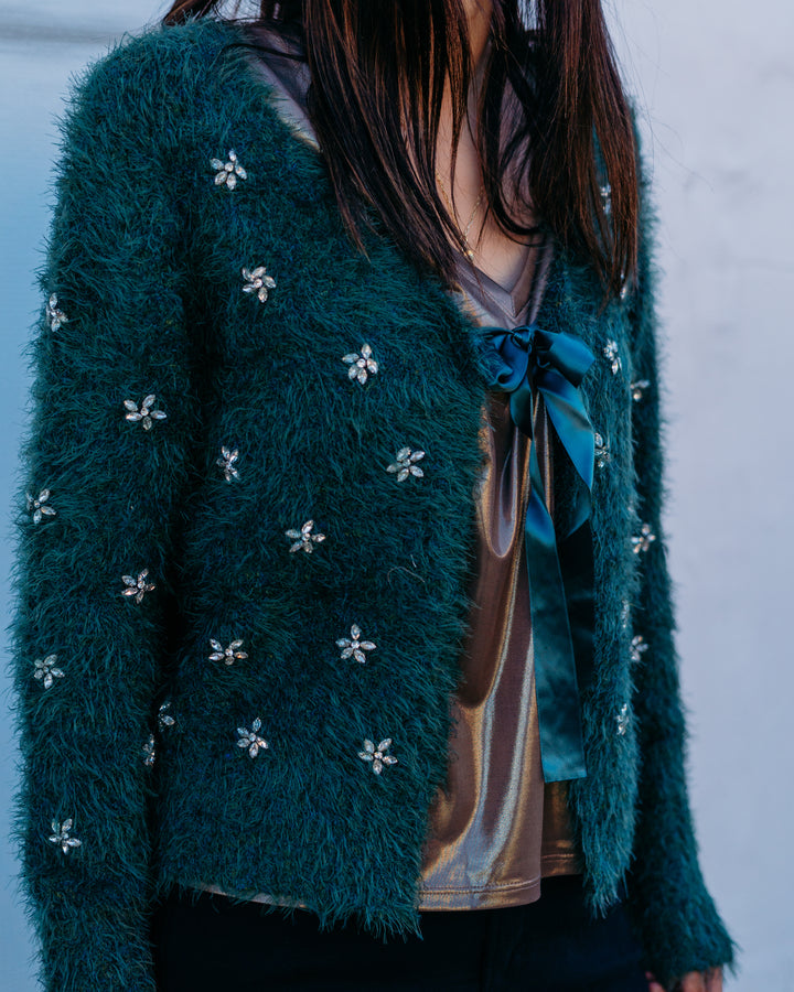 Another Love: Serafina Cardigan in Rainforest