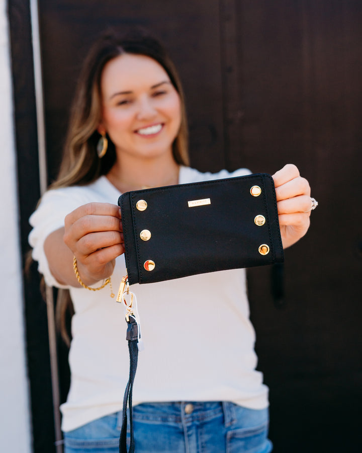 Hammitt: Bryant Wallet in Black Nylon Cargo (18190)