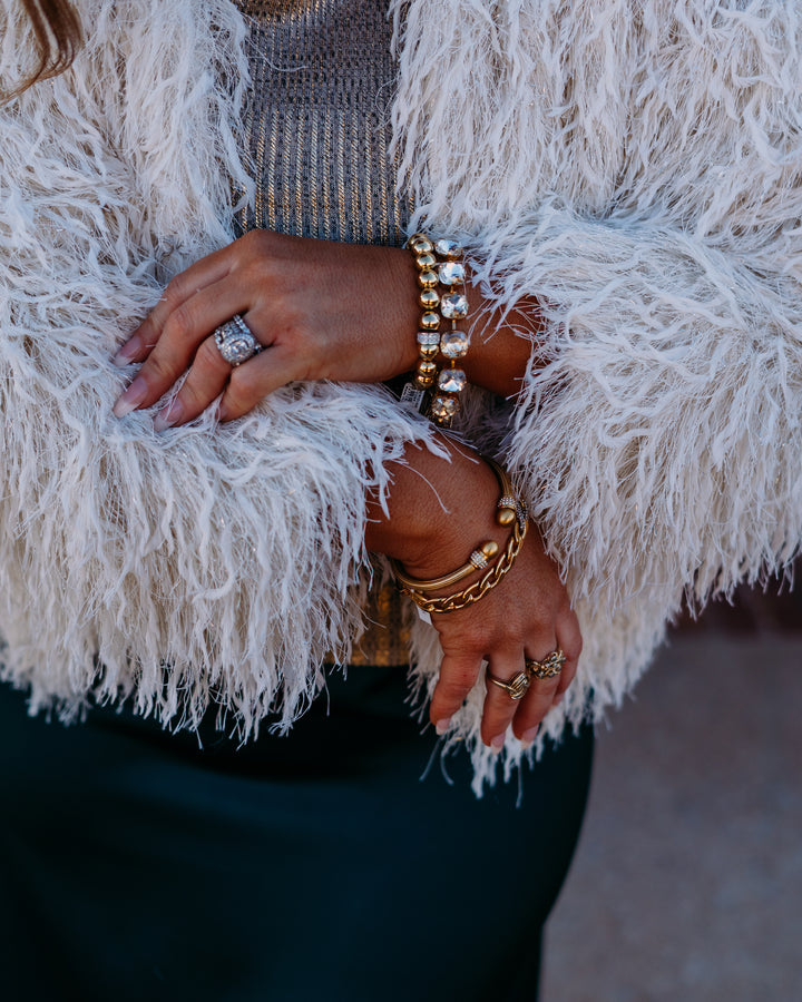 Another Love: Rosalind Cardigan in Vintage Cream