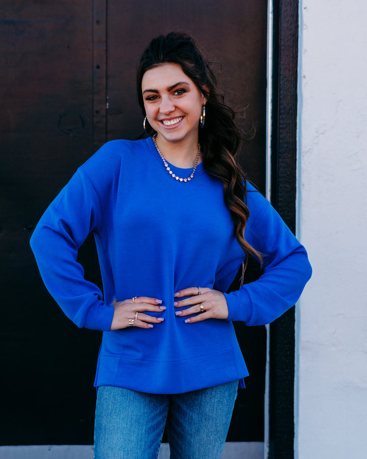 Spanx: Airessentials LS Crew in Cosmo