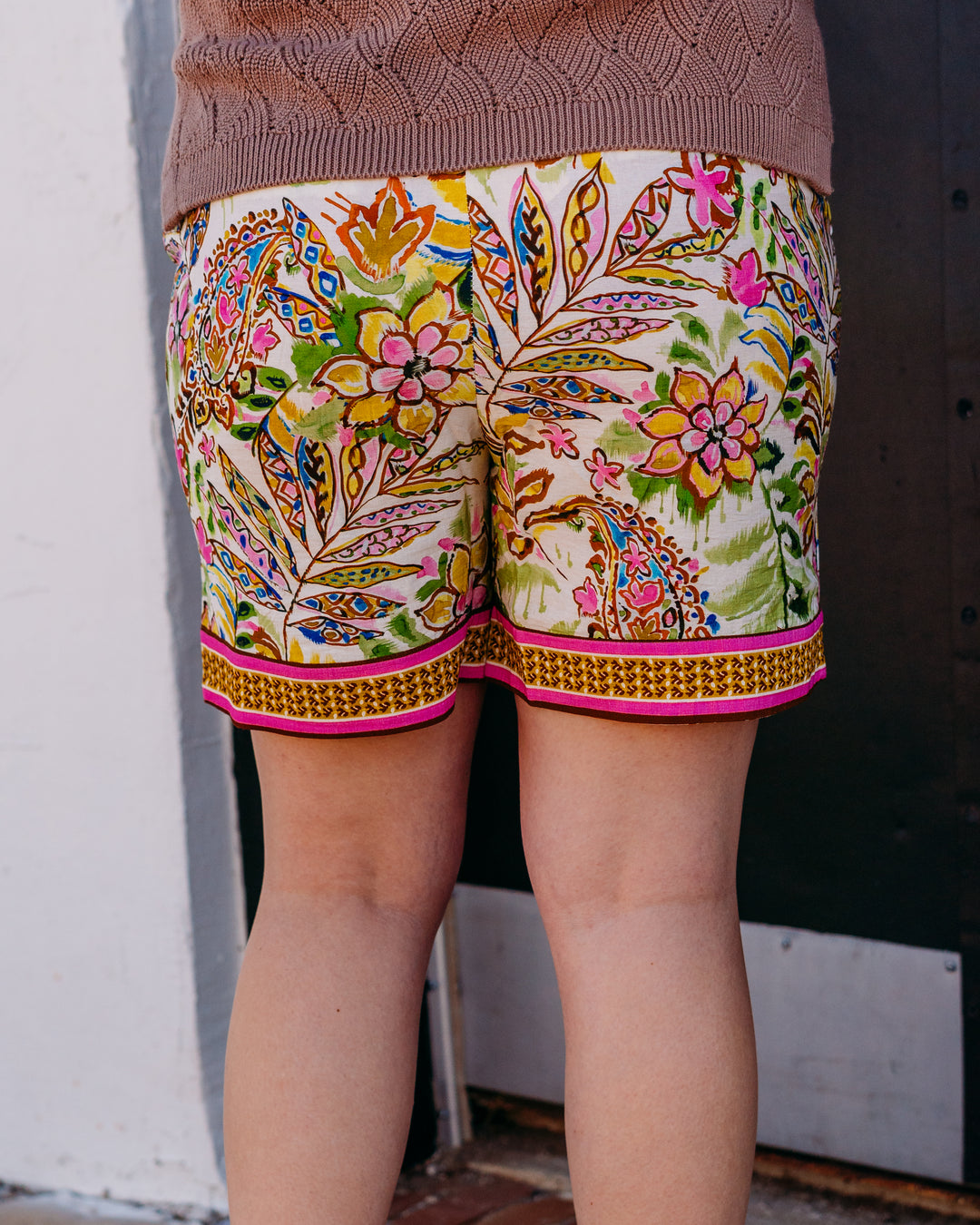 Esqualo: Shorts in Jungle Print (HS2614202)