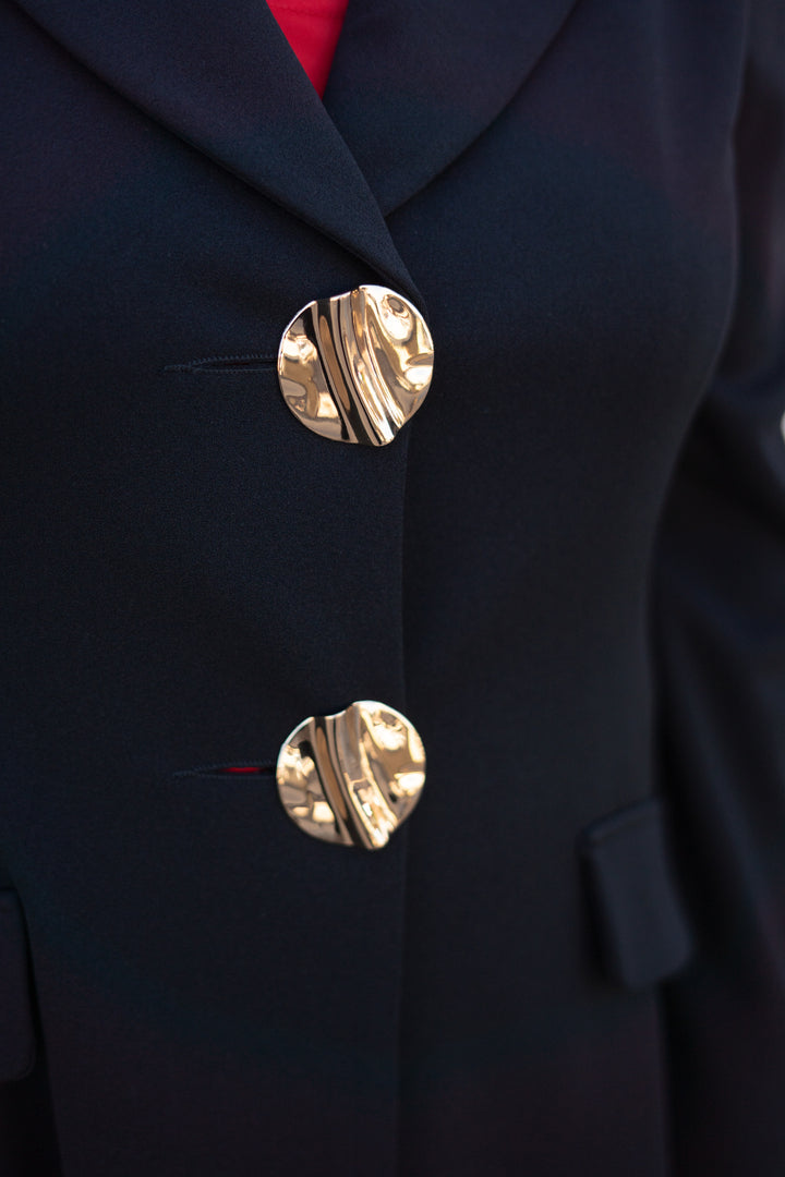 Joseph Ribkoff: Scuba Crepe Fitted Blazer (243160S25)