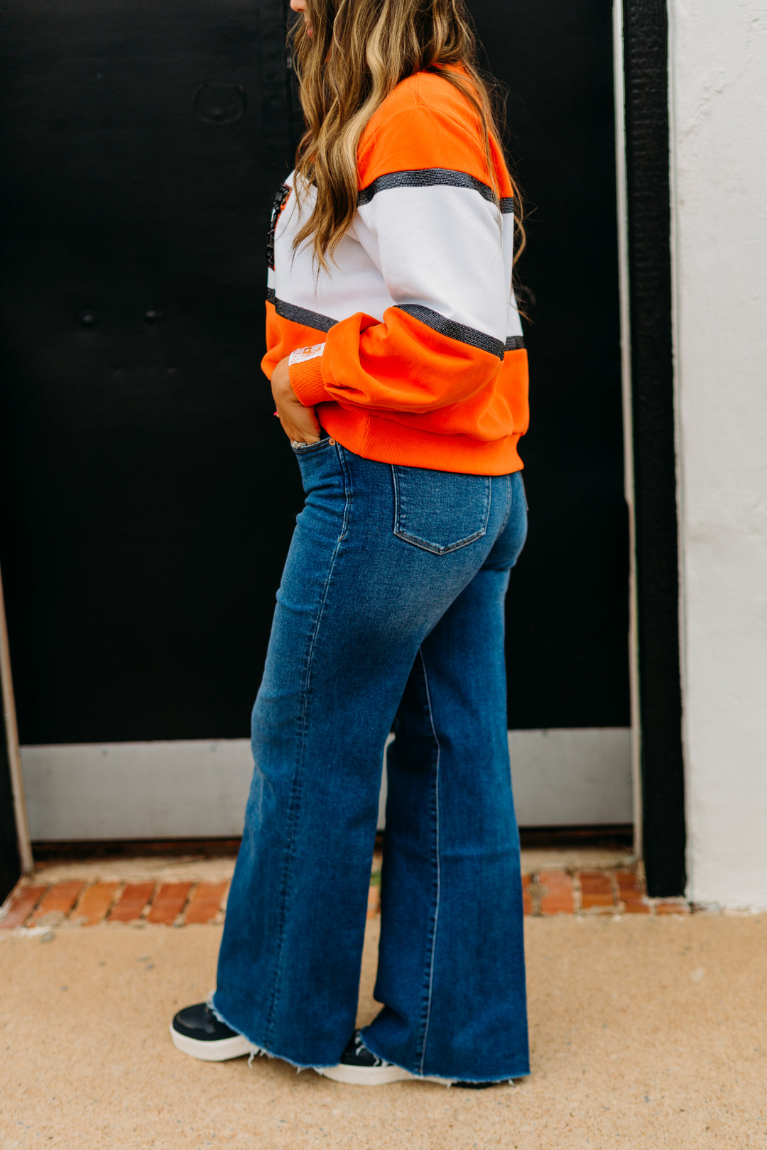 Dear John: Fiona Wide Leg Jeans in Midtown