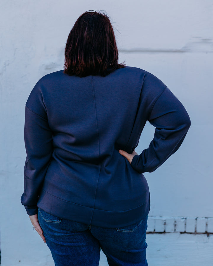 Spanx: Airessentials LS Crew in Storm (22105R)