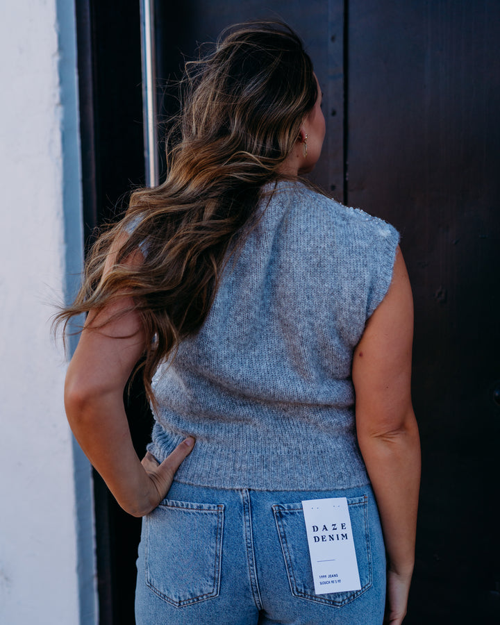 Design History: Beaded Vest in Silver Mist