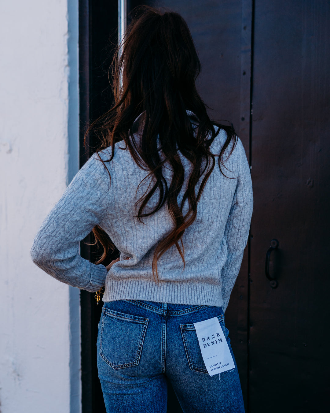 Design History: Gemstone Button Cardigan in Silver Mist