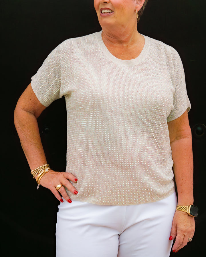 Joseph Ribkoff: LDS Top in Moonstone (263900CO)