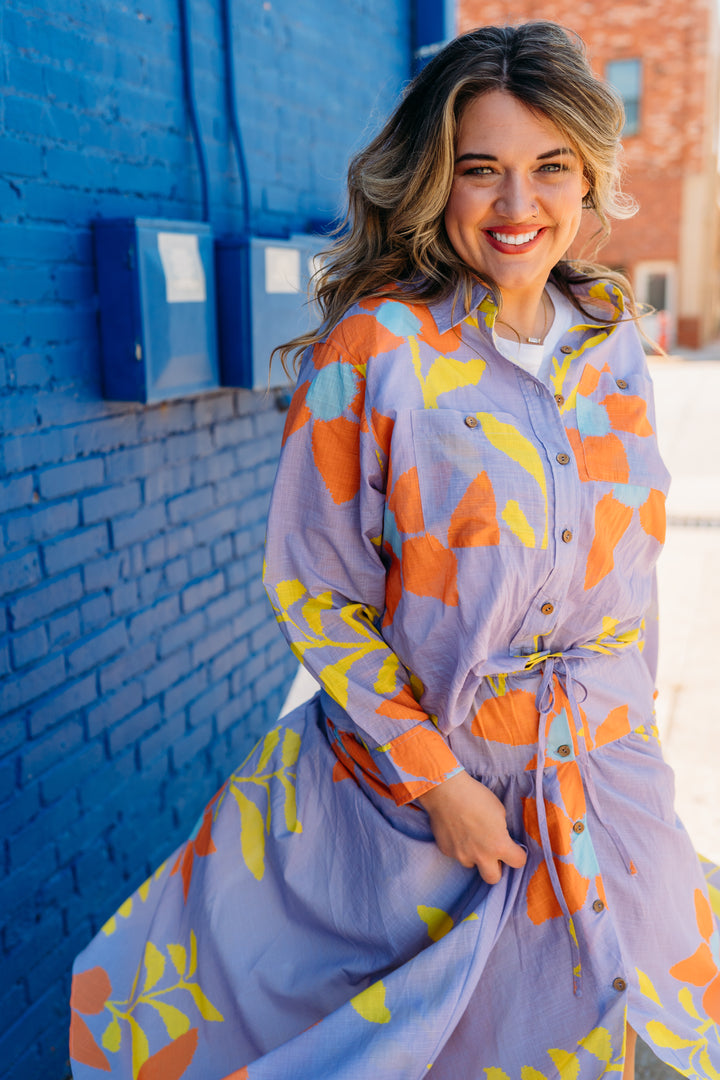 Ivy Jane: Large Floral Campshirt 650386