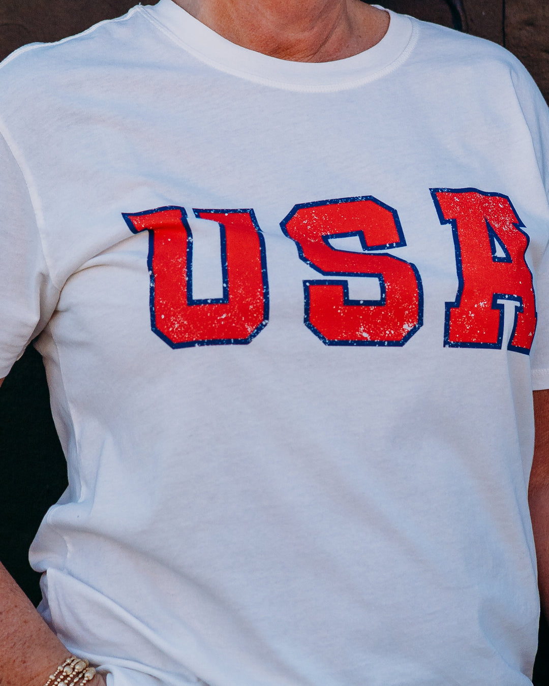 Z Supply: USA Boyfriend Tee in Sea Salt