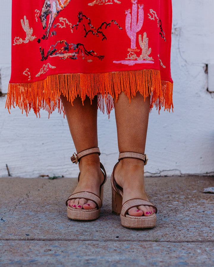 Steve Madden: Elida Shoe in Raffia