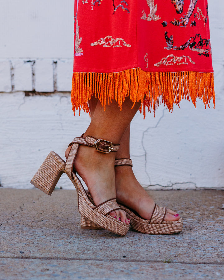 Steve Madden: Elida Shoe in Raffia