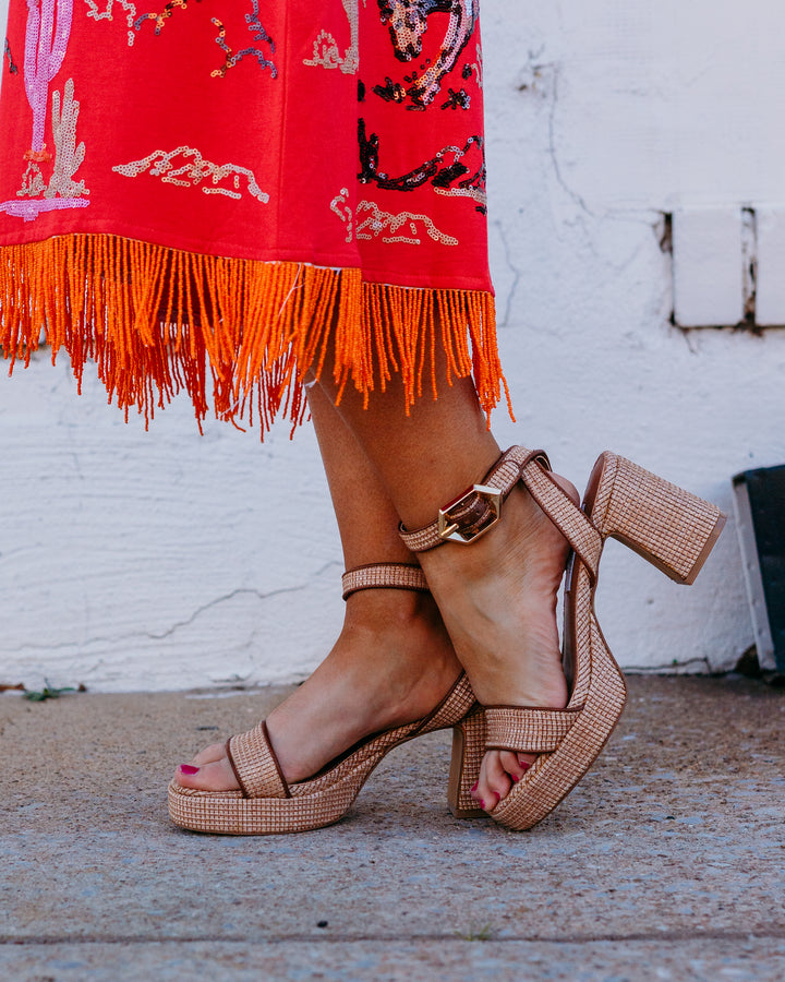 Steve Madden: Elida Shoe in Raffia