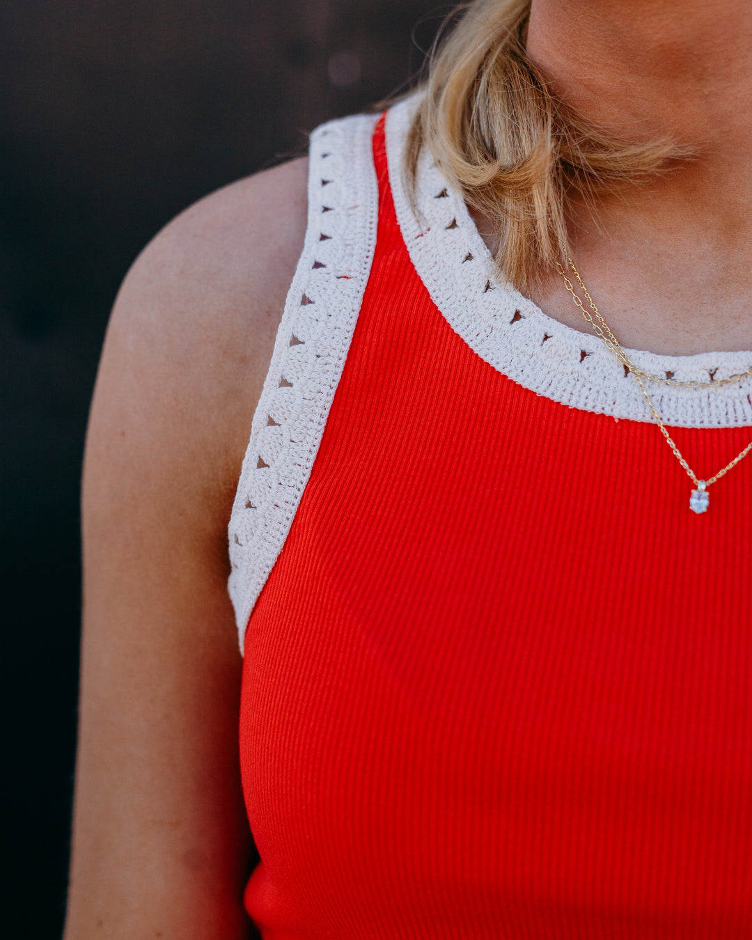 Z Supply: Clarke Rib Tank in Lychee