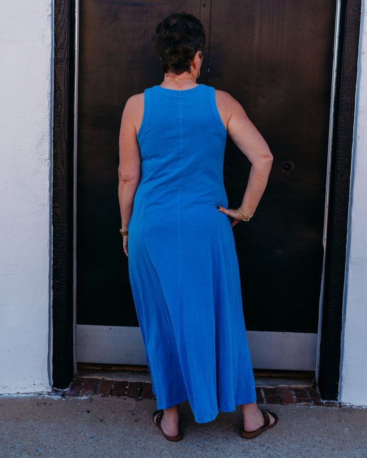Z Supply: Waters Edge Midi Dress in Marina