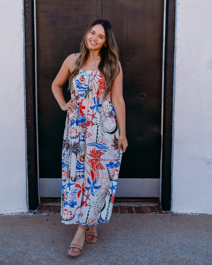 Z Supply: Cornelia Getaway Midi Dress in Multi