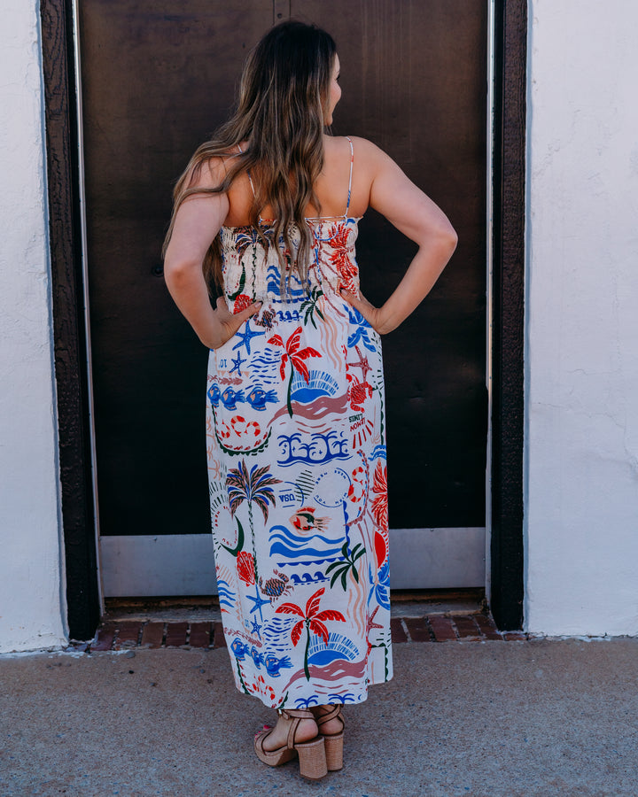 Z Supply: Cornelia Getaway Midi Dress in Multi