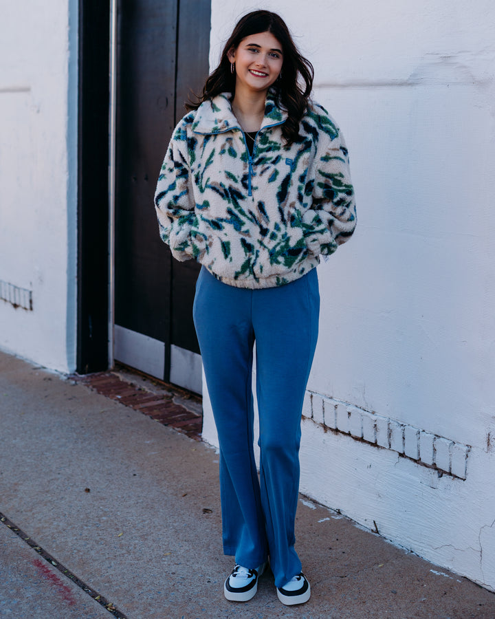 Tribal: Pull On Pant in Slateblue