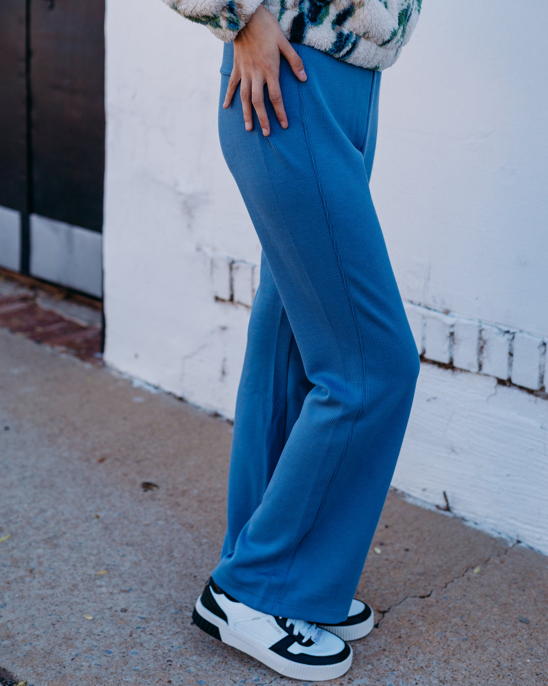 Tribal: Pull On Pant in Slateblue