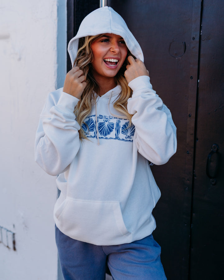 Billabong: Where The Sun Sets Hoodie in Stencil Wash