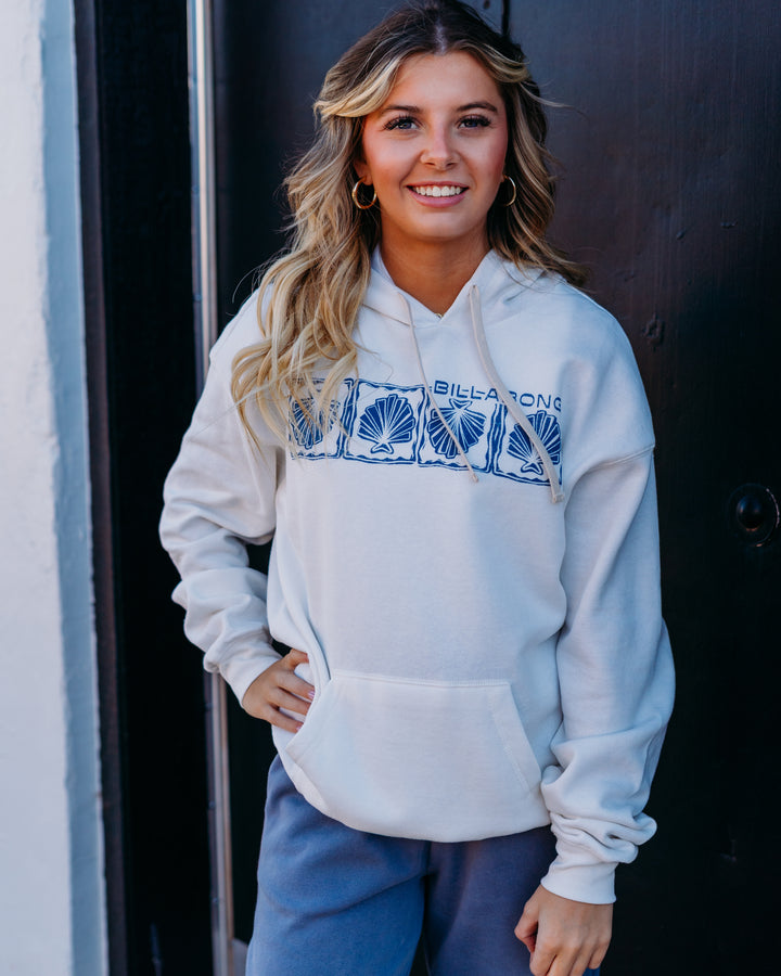 Billabong: Where The Sun Sets Hoodie in Stencil Wash