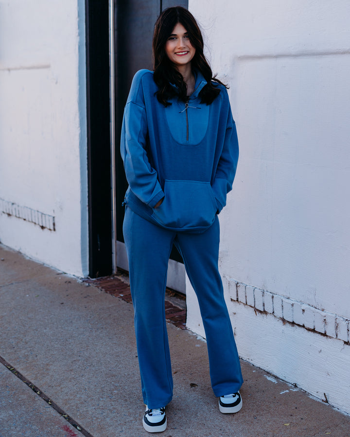 Tribal: Pull On Pant in Slateblue