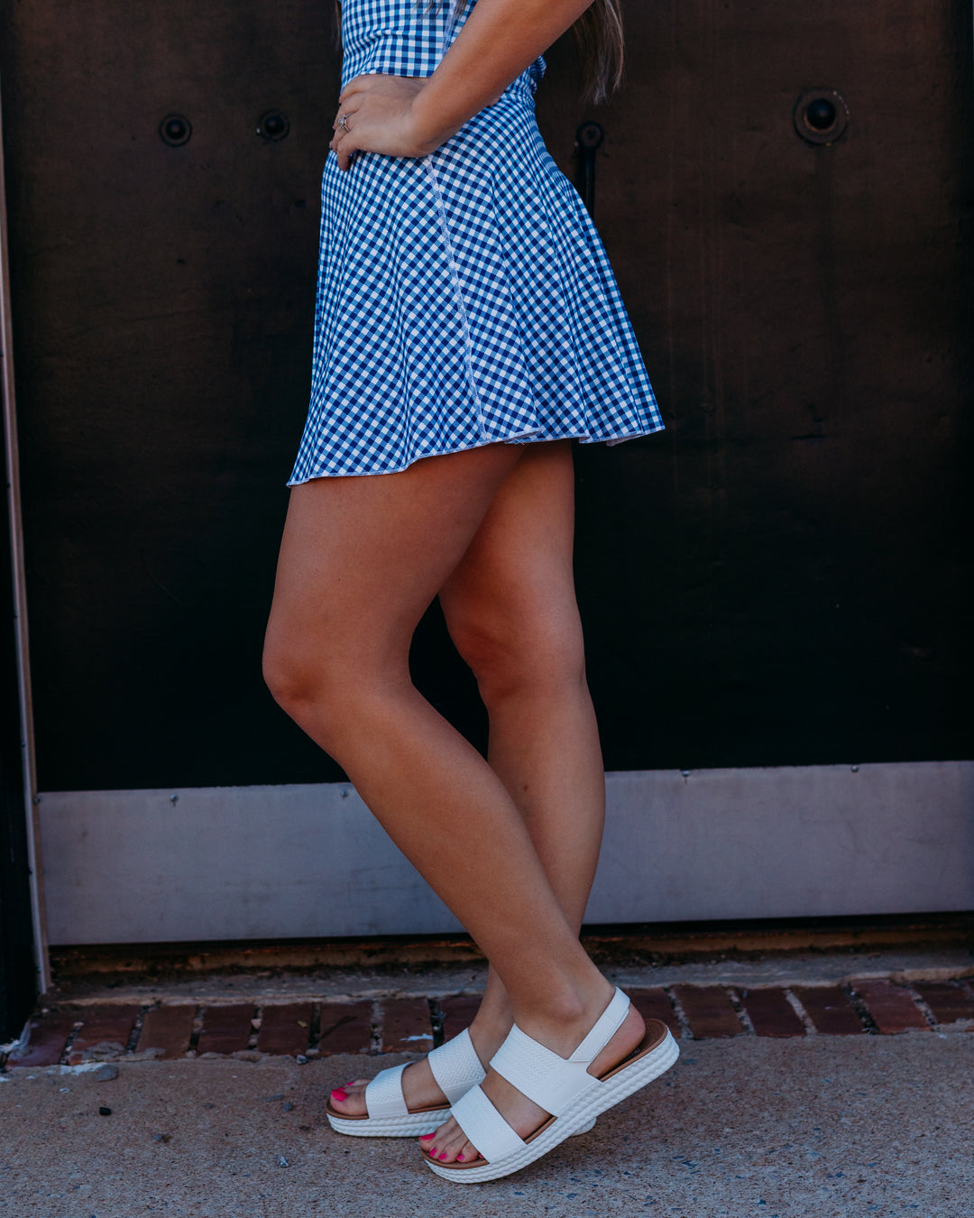 Z Supply: Check Yourself Skirt in True Navy