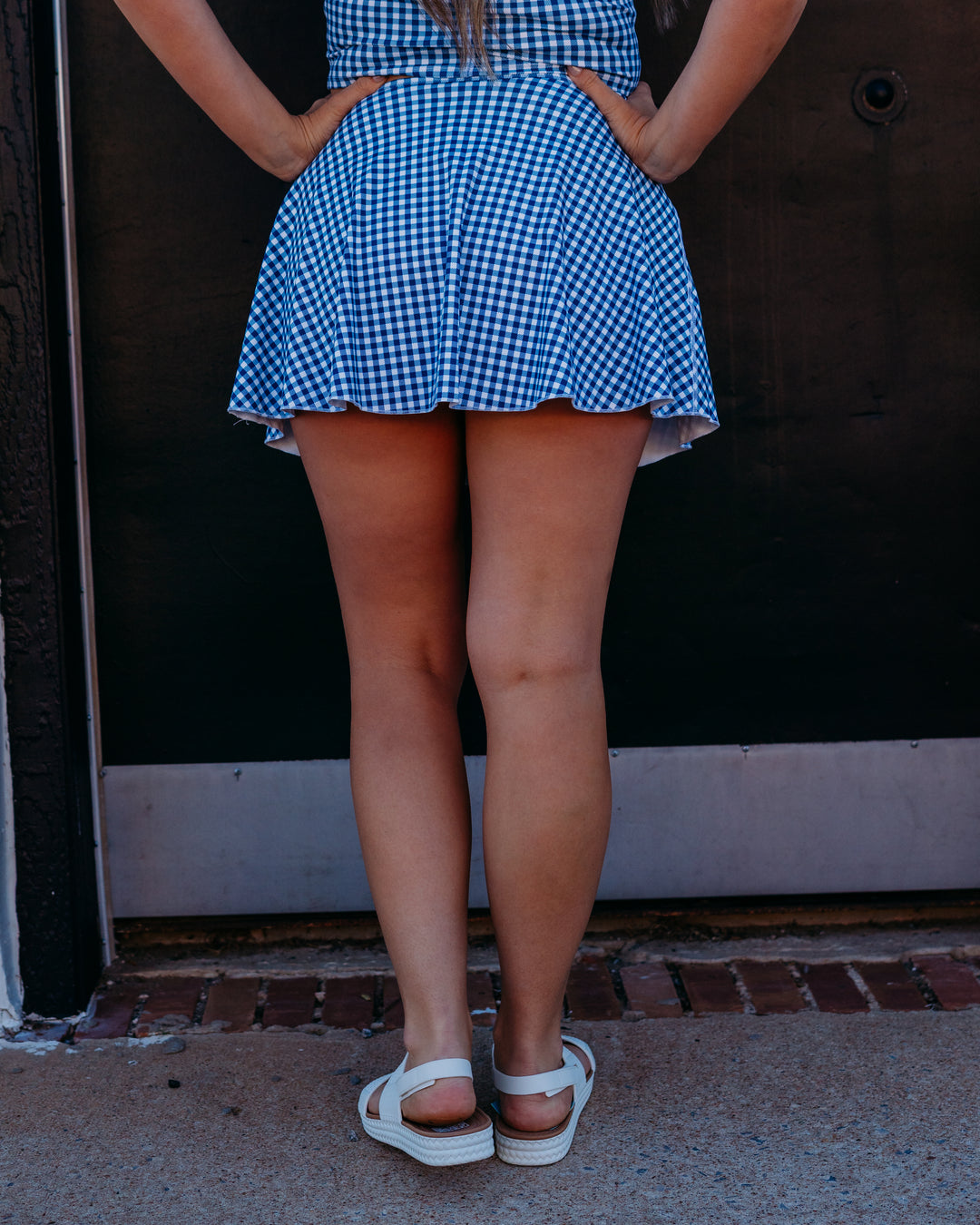 Z Supply: Check Yourself Skirt in True Navy