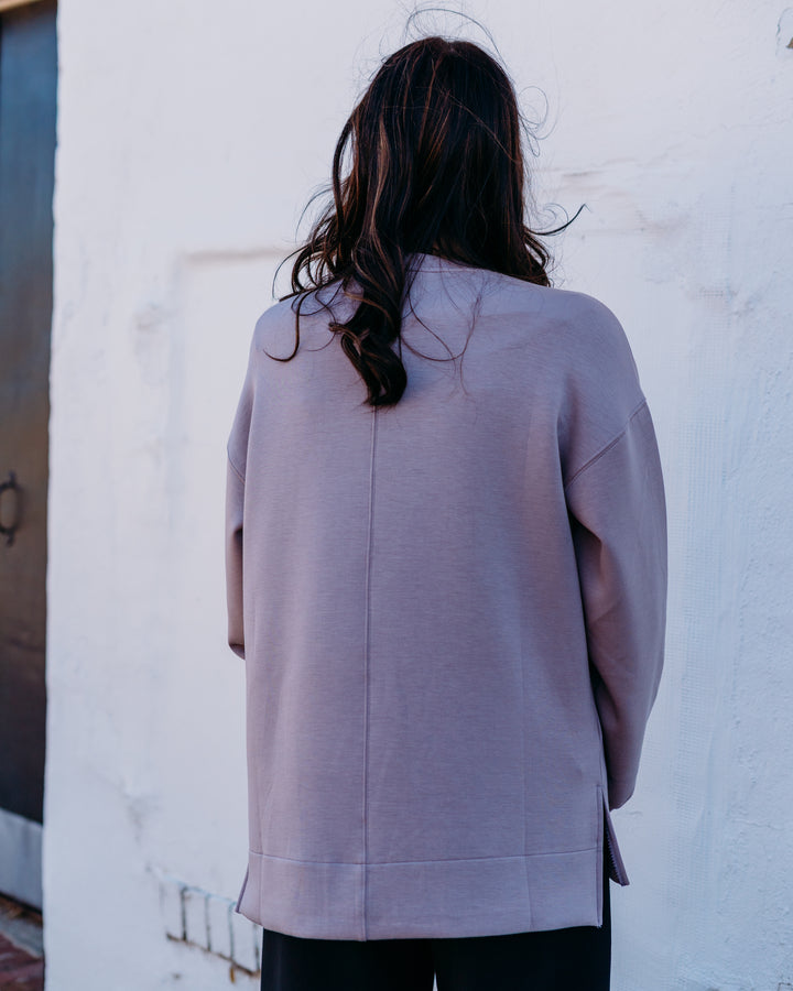 Spanks:AirEssentials Crewneck Tunic in Coastal Fog