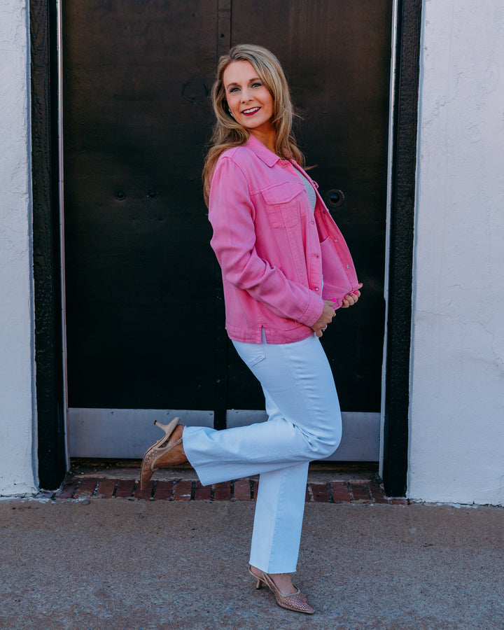 Thread & Supply: Jackie Jacket in Pink - The Vogue Boutique