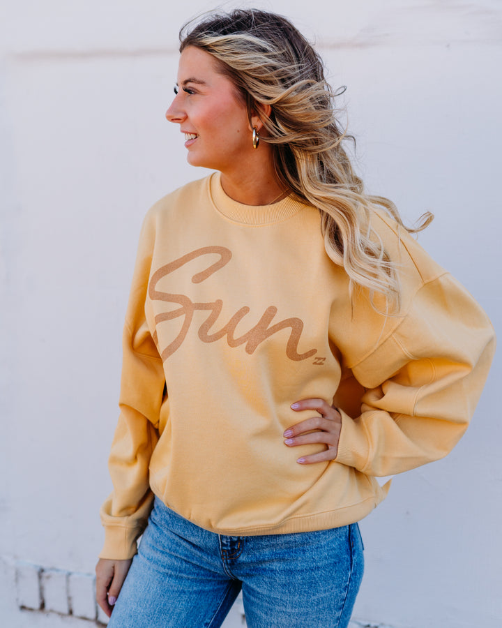 Billabong: Mono Aloha Kendal Crew Sweatshirt in Palm