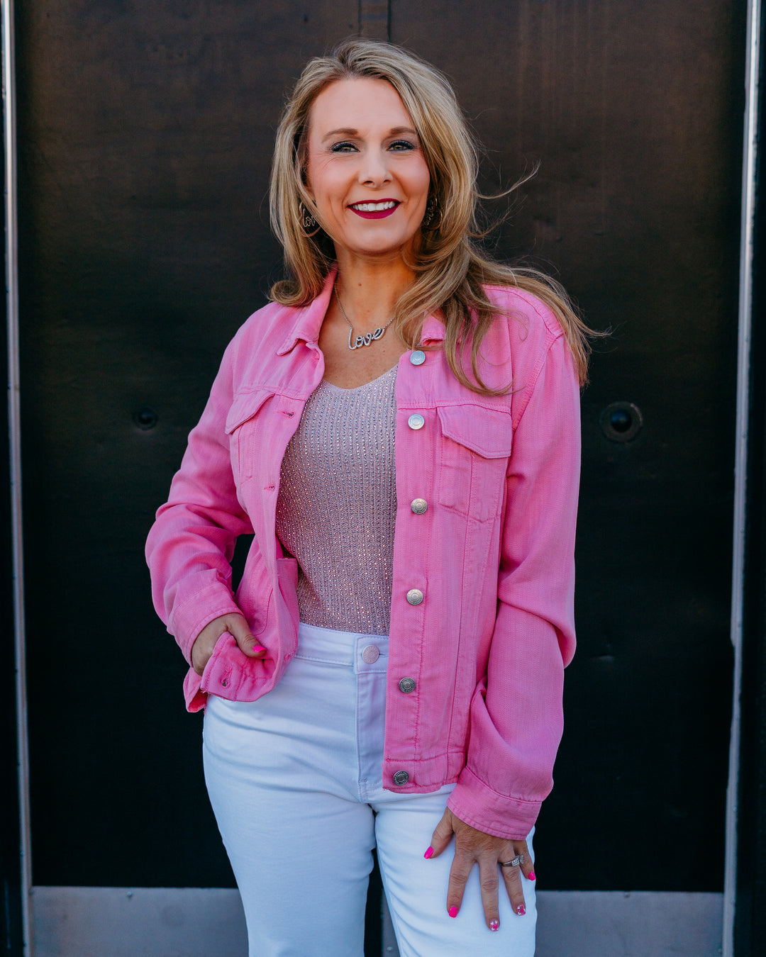 Thread & Supply: Jackie Jacket in Pink - The Vogue Boutique