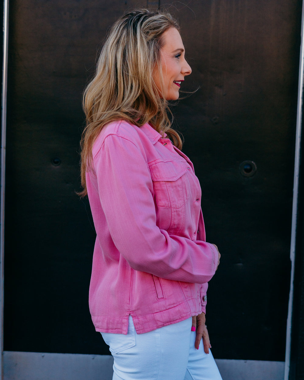 Thread & Supply: Jackie Jacket in Pink - The Vogue Boutique