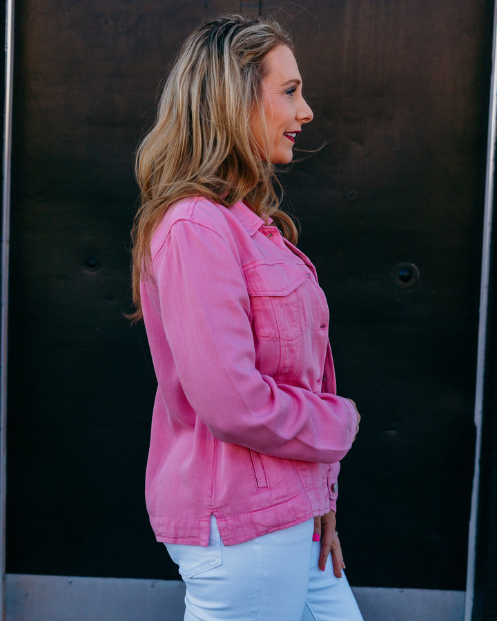 Thread & Supply: Jackie Jacket in Pink - The Vogue Boutique