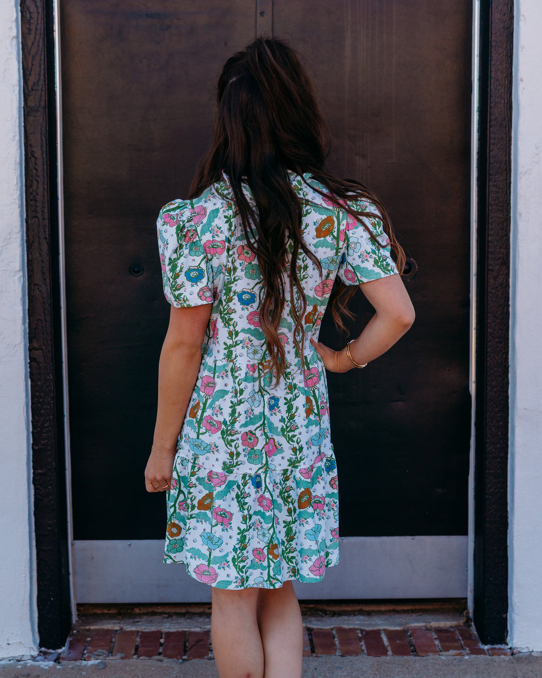 Smith and Quinn: The Navy Dress in Handkerchief Bloom (11200)
