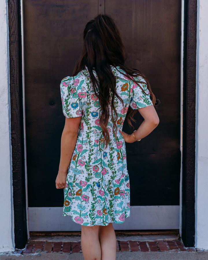 Smith and Quinn: The Navy Dress in Handkerchief Bloom (11200)