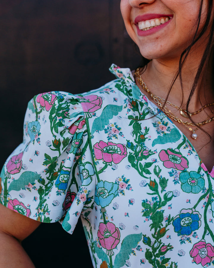 Smith and Quinn: The Navy Dress in Handkerchief Bloom (11200)